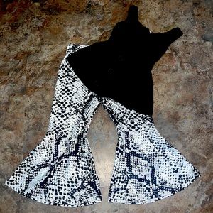 Girls 2T Bell Bottoms Outfit